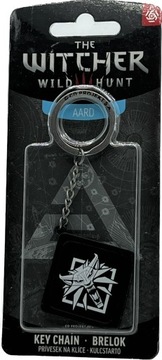 THE WITCHER 3 AARD SYMBOL KEYCHAIN