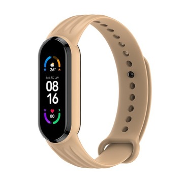OPASKA SPORTOWA W PASY DO MI BAND 3/4 - WALNUT