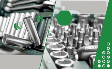 BRÜDER MANNESMANN НАБОР ТОРЦЕВЫХ КЛЮЧЕЙ 215EL. M98430 ТРЕЩОТКИ КЕЙС