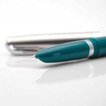 Перьевая ручка Jinhao 86, серебряный колпачок с зажимом, перо EF, 0,38 мм, смола, классическая