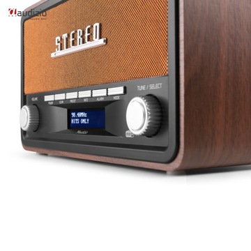 Радиоприемник для домашнего офиса в стиле ретро DAB+ FM- 50 Вт