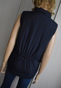 Kamizelka jeździecka S M 36 dwustronna pikowana bezrękawnik kurtka lekka