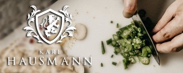 Komplet noży kuchennych w bloku szary zestaw 5