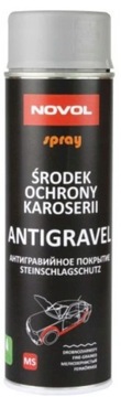 Novol BARANEK ŚRODEK do KAROSERII ANTIGRAVEL SZARY