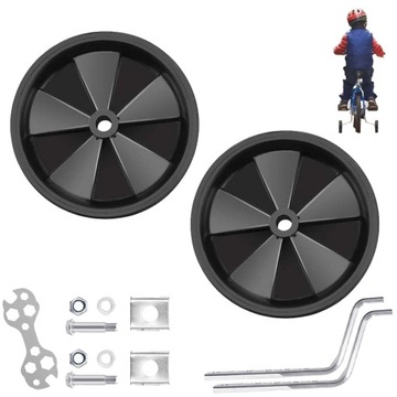 Регулируемые вспомогательные колеса для велосипеда 12-20 дюймов, противоскользящие