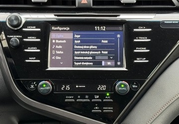 Toyota Camry IX Sedan 2.5 Hybrid Dynamic Force 218KM 2020 Toyota Camry Salon Polska, Serwis ASO, Gwarancja 2.5 Hybryda 218KM, zdjęcie 3