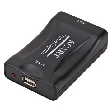 Grabber Adapter Konwerter obrazu i dźwięku z SCART / EURO do USB