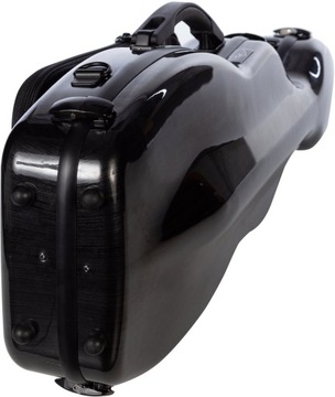 Корпус M-корпус 4/4 со стальным эффектом Черный футляр для скрипки