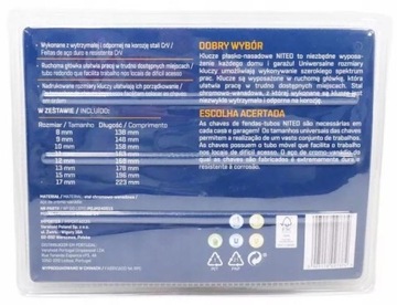 Комбинированные ключи с шарнирной головкой NITEO