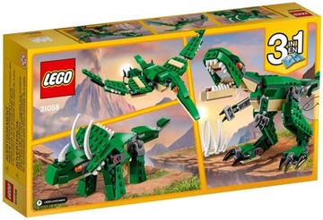LEGO 31058 ДИНОЗАВРЫ 3 в 1 ТИРАННОЗавр РЕКС Т-РЕКС ДИНО ТИРЕКС ДИНОЗАВР ТИРЕКС