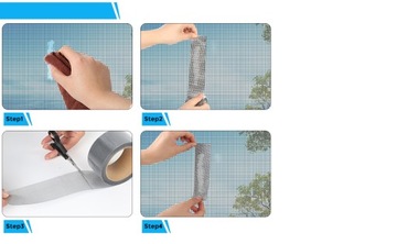 Poprawka do ekranu okna Taśma naprawcza WODOODPORNA SAMOPRZYLEPNA 5cm*2M