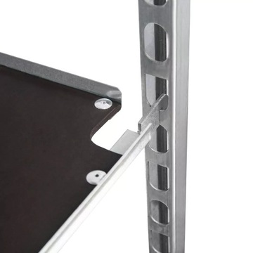 WÓZEK KWIATOWY duński regał na kwiaty podstawa + 3 półki Mega-M 4 POZIOMY