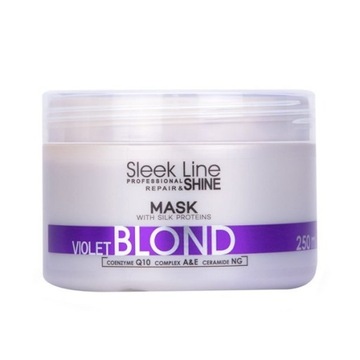 Stapiz SLEEK LINE maska BLOND VIOLET 250 ml