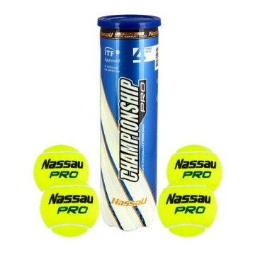 PIŁKA TENISOWA NASSAU CHAMPIONCHIP PRO 4 szt ITF