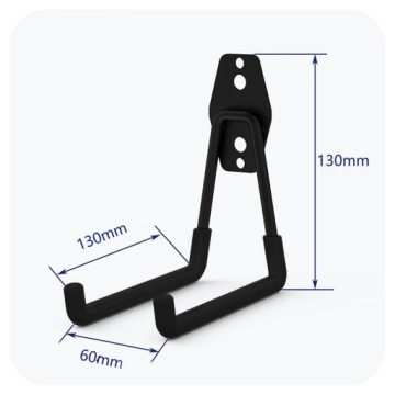 12 шт. ГАРАЖНЫЕ КРЮЧКИ, ЧЕРНЫЕ НАСТЕННЫЕ ДЕРЖАТЕЛИ ДЛЯ ВЕЛОСИПЕДОВ, КАБЕЛИ, ИНСТРУМЕНТЫ