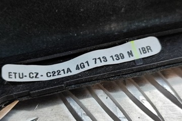 AUDI A6 4G2, C7 4GC KRYT ZDVIH PÁKY ŘAZENÍ KOŽENÁ 4G1713139N 3.00
