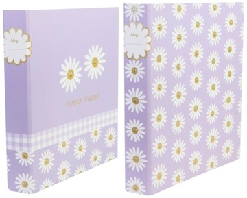 SEGREGATOR BIUROWY do Organizacji Dokumentów A4 2 ringowy Flowers - Ancor
