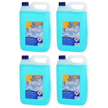 Płyn do spryskiwaczy zimowy -20°C, 4x 5l