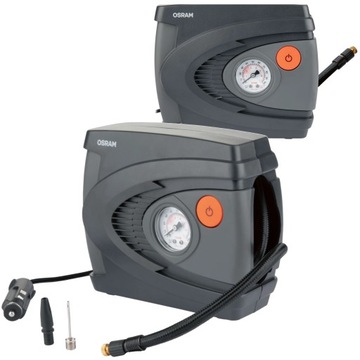 KOMPRESOR SAMOCHODOWY SPRĘŻARKA POMPKA 12V OSRAM