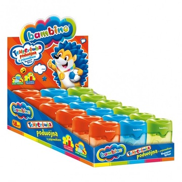 ДВОЙНАЯ ТОЧИЛКА BAMBINO С КОНТЕЙНЕРОМ МАЕВСКОГО