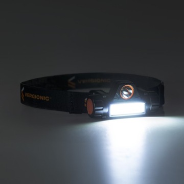 Налобный фонарь USB COB с магнитом VERGIONIC