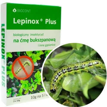Лепинокс Плюс 30г средство от гусениц, самшитовой моли, плодожорки 300м2