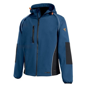 Kurtka Stretch Extreme ISSA Robocza Softshell Niebieska