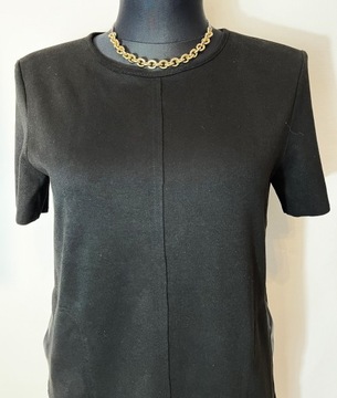 ZARA sukienka minimalistyczna czarna z kieszeniami M/L