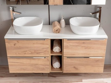 Шкаф под умывальник 60 см дуб Капри 820