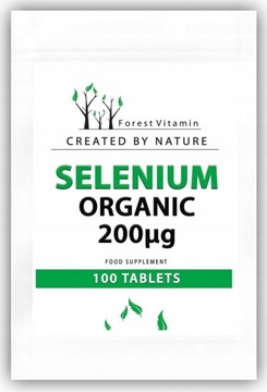 SELEN ORGANICZNY L- SELENOMETIONINA 200 mcg TARCZYCA ZWALCZA WOLNE RODNIKI