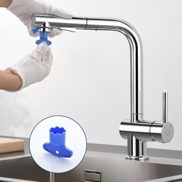 Смеситель для кухни Смеситель для мойки С ВЫДВИЖНЫМ ИЗЛИКОМ 40см