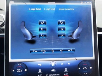 Mercedes Klasa S W223/V223 Sedan 4.0 580 MHEV 503KM 2021 Mercedes-Benz Klasa S S580L AMG 2021 Full 4.0 Hybryda 503KM, zdjęcie 19