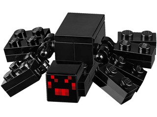 LEGO minespider03 Minecraft pająk NOWY (12g)
