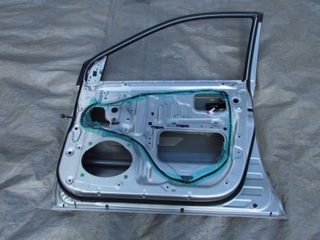 LEXUS RX II ДВЕРЬ ПЕРЕДНЯЯ ПРАВАЯ СЕРЕБРЯНОГО ЦВЕТА 03-08