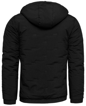 КУРТКА МУЖСКАЯ ПРОЗРАЧНАЯ С КАПЮШОНОМ - XXL