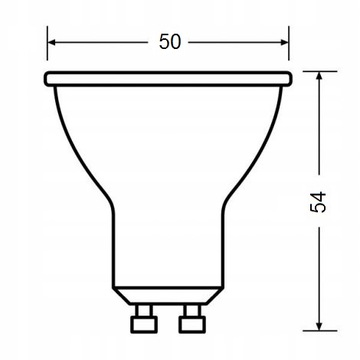 Светодиодная лампа PAR16 6.9W 80W 575лм GU10 36st Osram