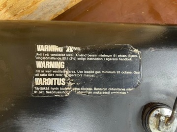 AKTIV GRIZZLY 503 SKUTER ŚNIEŻNY ZBIORNIK PALIWA BAK