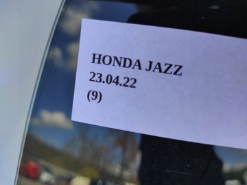 LOGO ZNAK KRYT KUFRU HONDA JAZZ I 01-08
