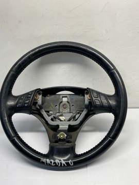 11/22 MAZDA 6 GG GY KIEROWNICA Skóra 02GJ6R