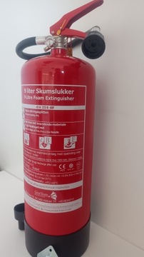 Огнетушитель ПЕННЫЙ 9л Манометр Самый эффективный ДОМ ЗАЛ КУХНЯ Мастерская 6л