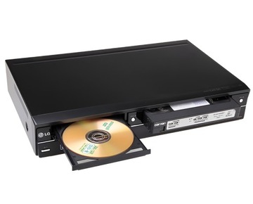 COMBO LG RCT699H PRZEGRYWANIE VHS NA DVD HDMI A/V CINCH FULL HD PILOT