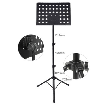 KALINE P-06 Ажурная подставка под музыку для оркестра с регулируемой высотой