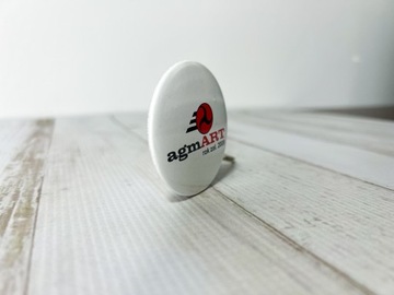 MAGNES REKLAMOWY FIRMOWY TWÓJ WŁASNY WZÓR LOGO NAPIS GRAFIKA