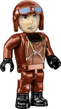 COBI 5751 PZL.23 Карась HC WW2 586 Эл. САМОЛЕТ-БОМБА ИЗ БЛОКОВ WOJ