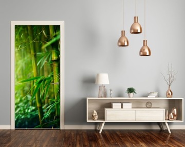 LAS BAMBUSOWY okleina samoprzylepna na drzwi meble