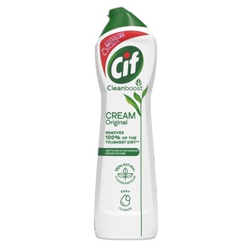 CIF cleanboost cream mleczko czyszczące oryginal Usuwa uporczywy brud 500ml