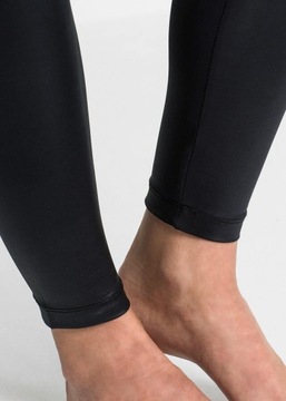 DAMSKIE LEGGINSY SPORTOWE ROZCIĄGLIWE KRYJĄCE LATEKS LATEXOWE 3XL