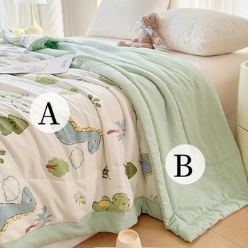 Охлаждающее одеяло из стираного хлопка, кровать размера «queen-size», кондиционер на лето.