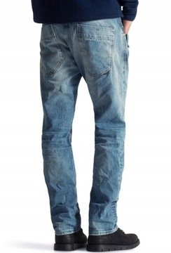 Jack Jones Męskie Luźne Jeansy Klasyczne LOOSE FIT Szerokie _ 31/32