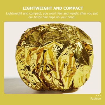 Маска для волос из алюминиевой фольги. Крышка для пропаривания в микроволновой печи.